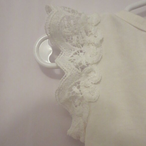 Photo Shoot 1 Year Old Flutter Sleeve Onesie - Picture 3 of 5